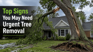 Top signs you need urgent tree removal - Mn tree experts